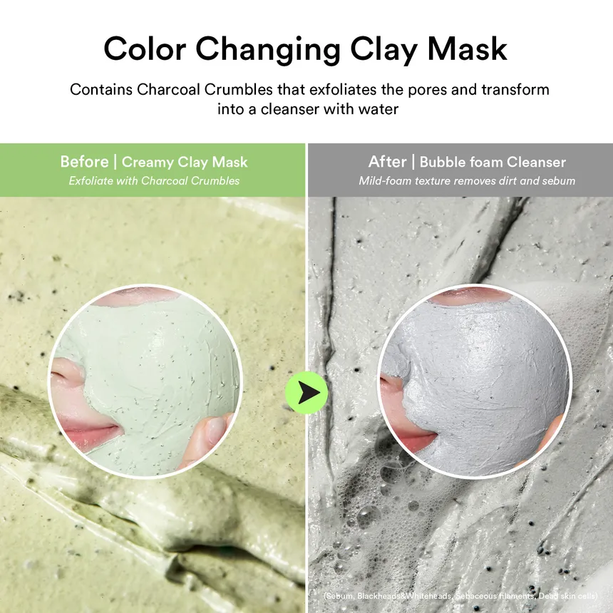 Abib Pore Clay Pack Cleanser Heartleaf Charcoal Foam - Image 4