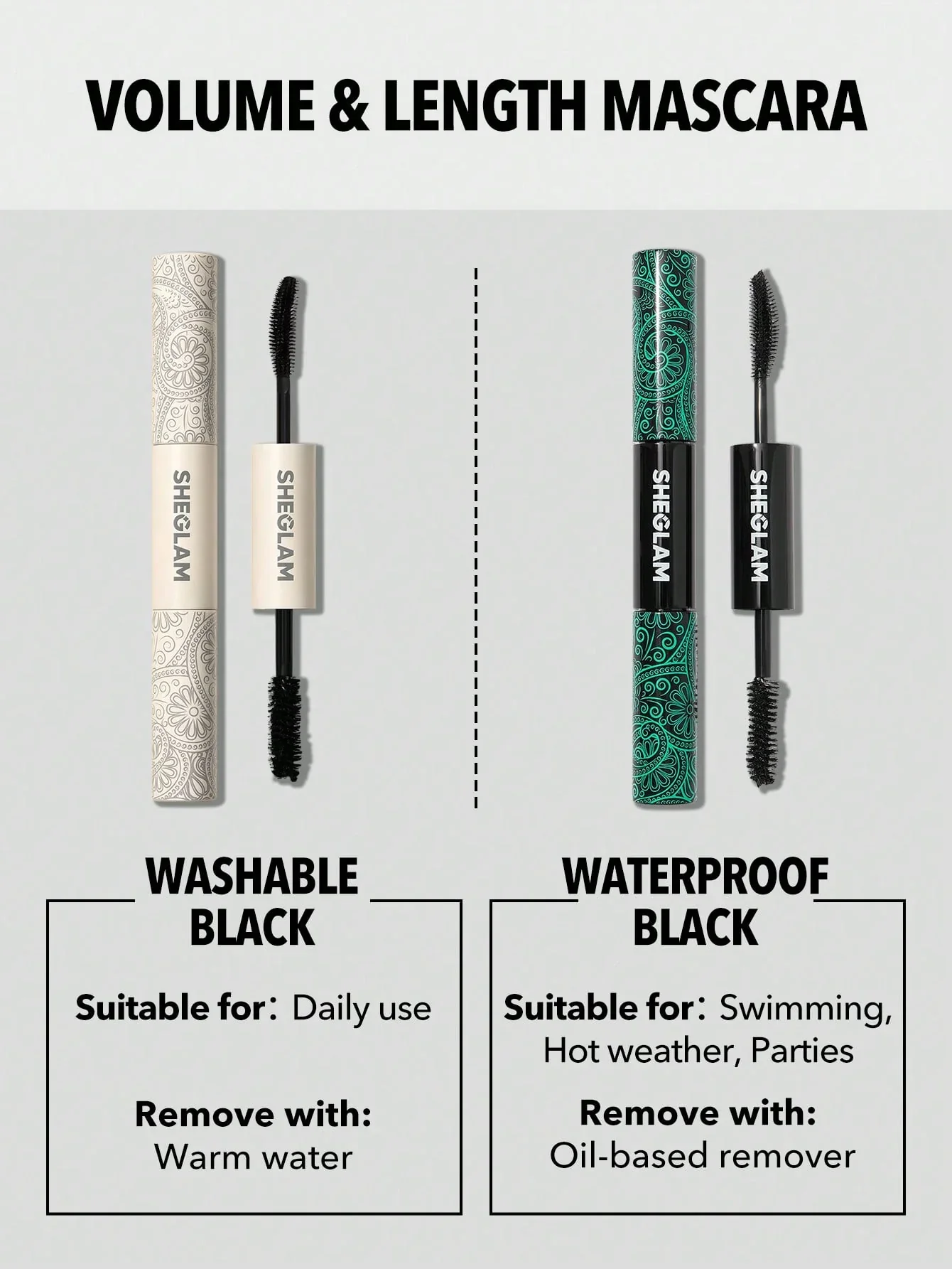 Sheglam ALL IN ONE VOLUME & LENGTH MASCARA - Image 2