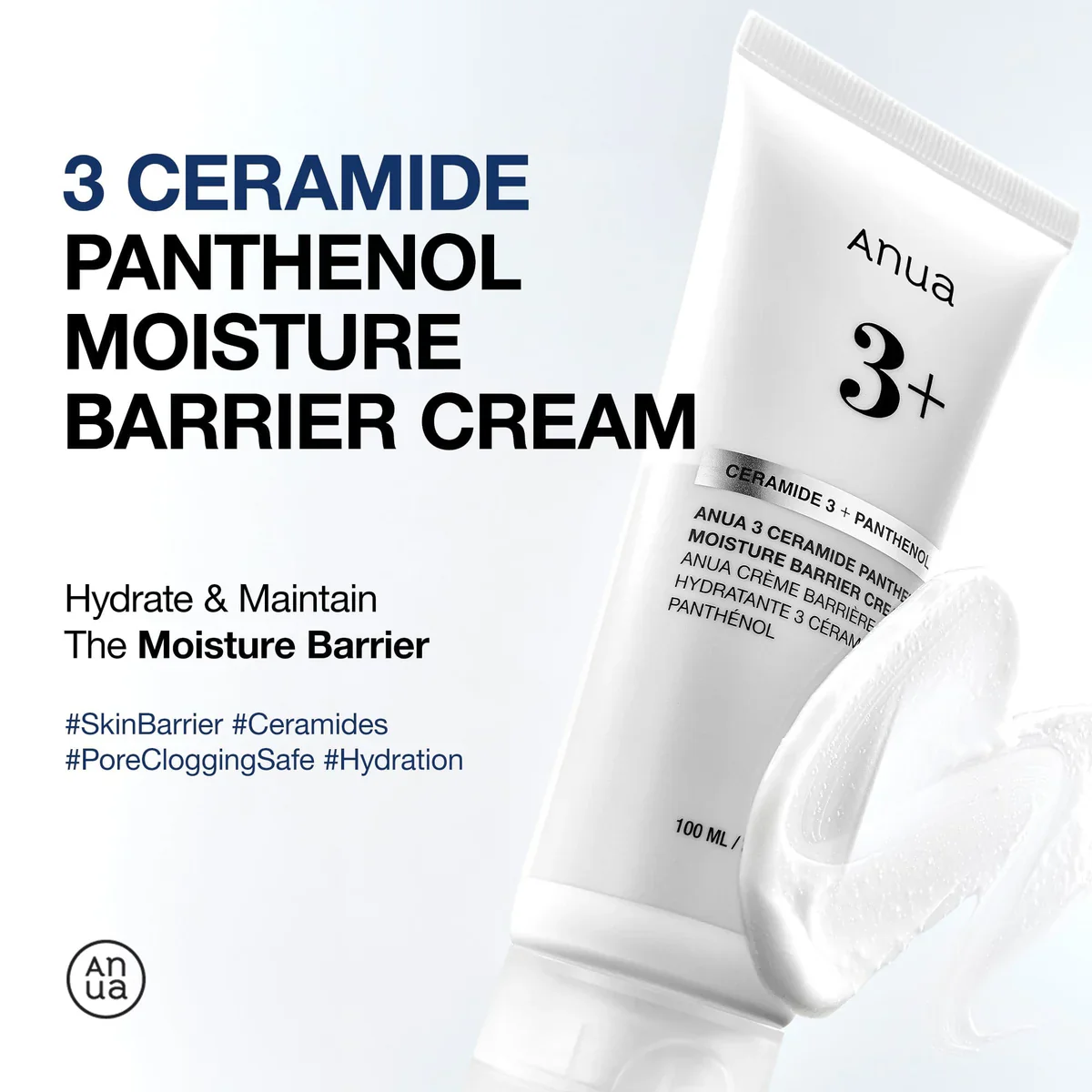 Anua 3 Ceramide Panthenol Moisture Barrier Cream - Image 2