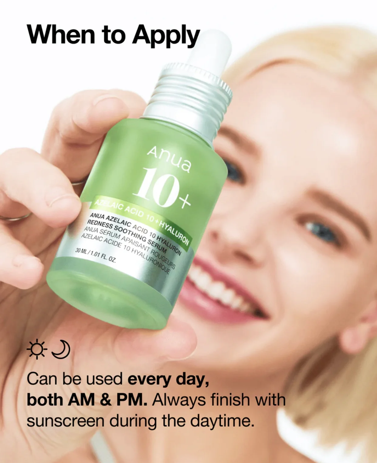 Anua Azelaic Acid 10+ Hyaluron Redness Soothing Serum - Image 7