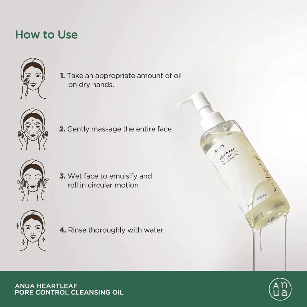 Anua Heartleaf Pore Control Cleansing Oil - Image 7