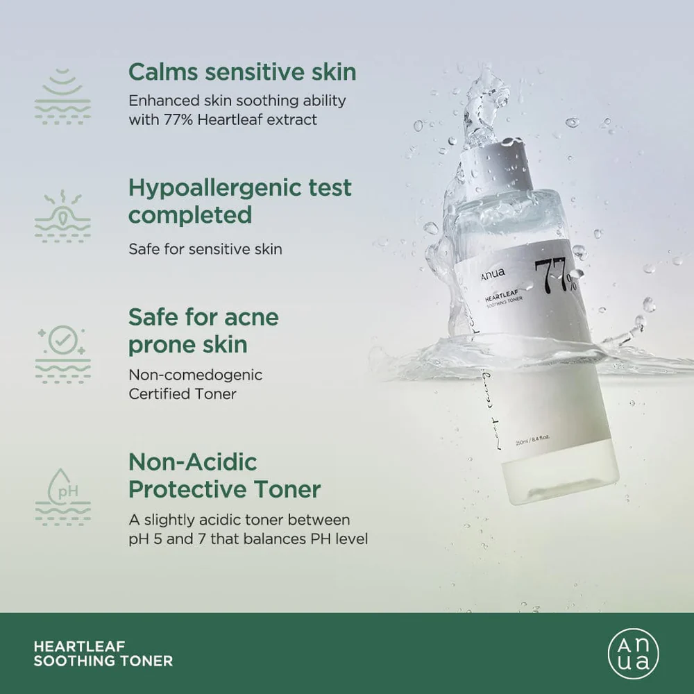 Anua Heartleaf 77% Soothing Toner - Image 2