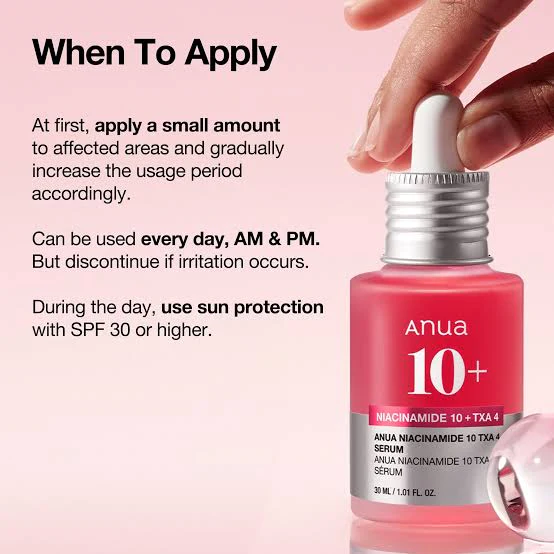 ANUA NIACINAMIDE 10%+TXA 4% DARK SPOT CORRECTING SERUM - Image 7