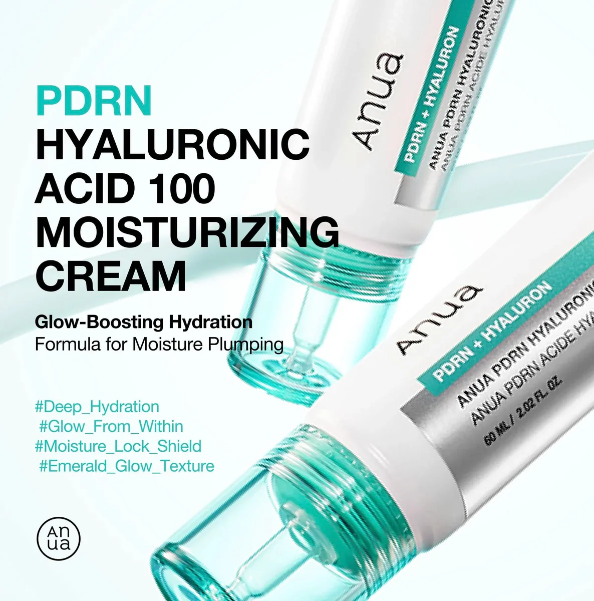 Anua PDRN Hyaluronic Acid 100 Moisturizing Cream - Image 2