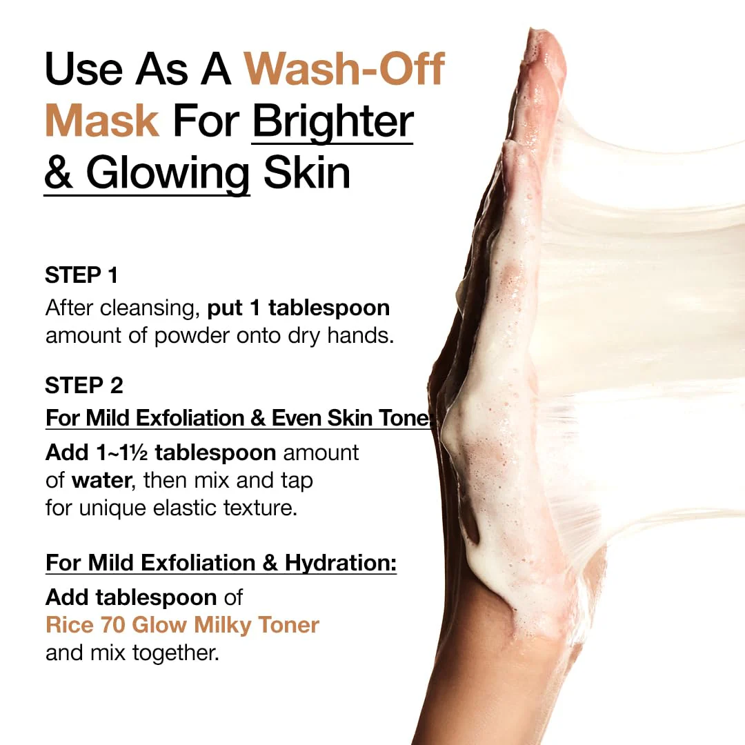 ANUA RICE ENZYME BRIGHTENING CLEANSING POWDER - Image 3