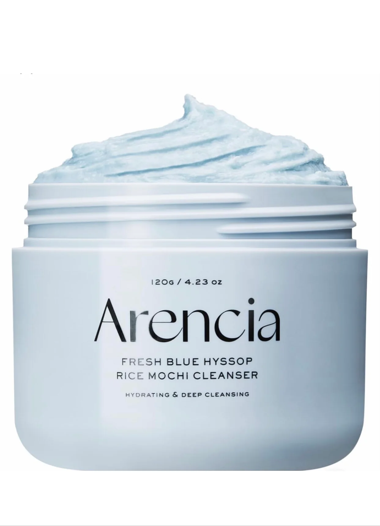 Arencia Fresh Blue Hyssop Rice Mochi Cleanser
