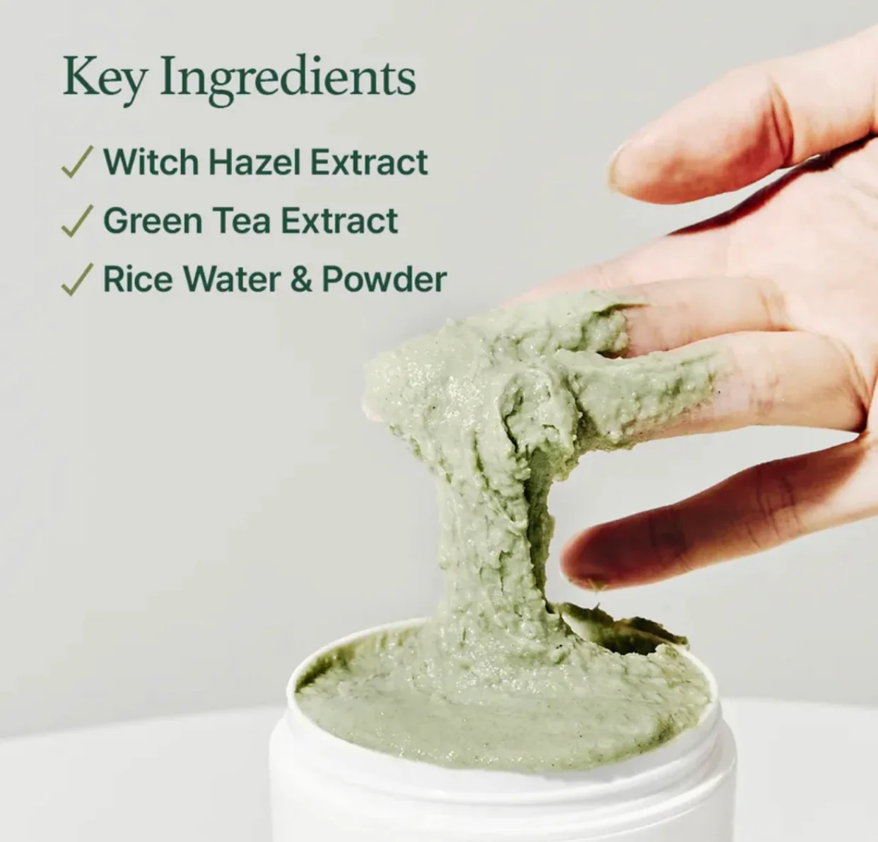 Arencia Fresh Green Rice Mochi Cleanser - Image 3
