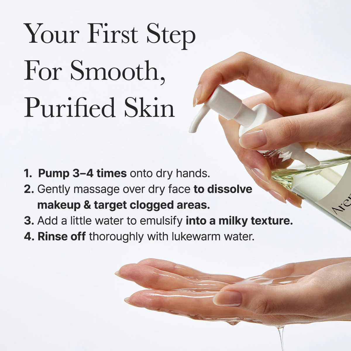Arencia Pore Melt Mochi Makeup Removing Cleansing Oil - Image 8