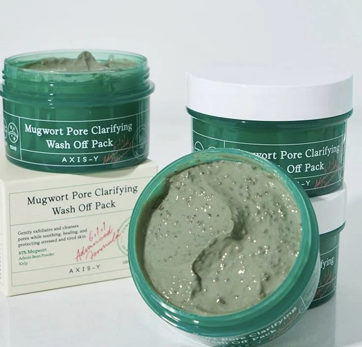 Axis-y Mugwort Pore Clarifying Wash Off Pack mask - Image 2