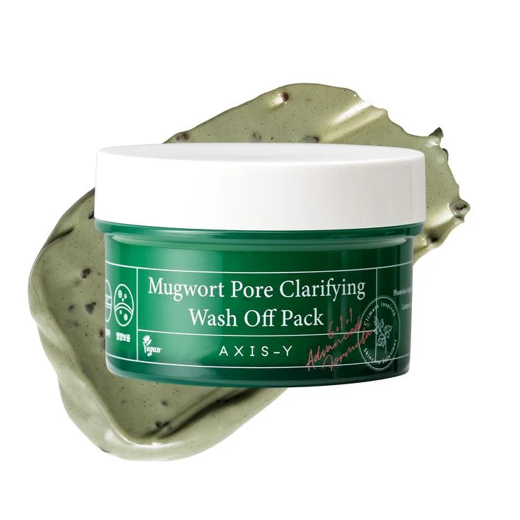 Axis-y Mugwort Pore Clarifying Wash Off Pack mask - Image 5