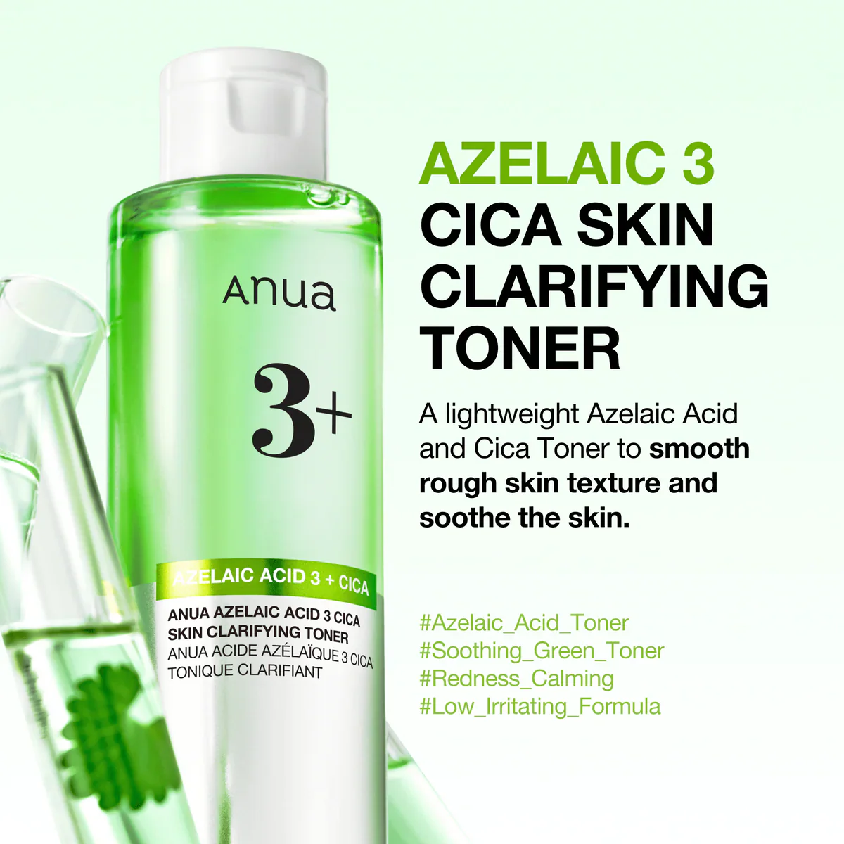 ANUA Azelaic 3+ Cica Skin Clarifying Toner - Image 2