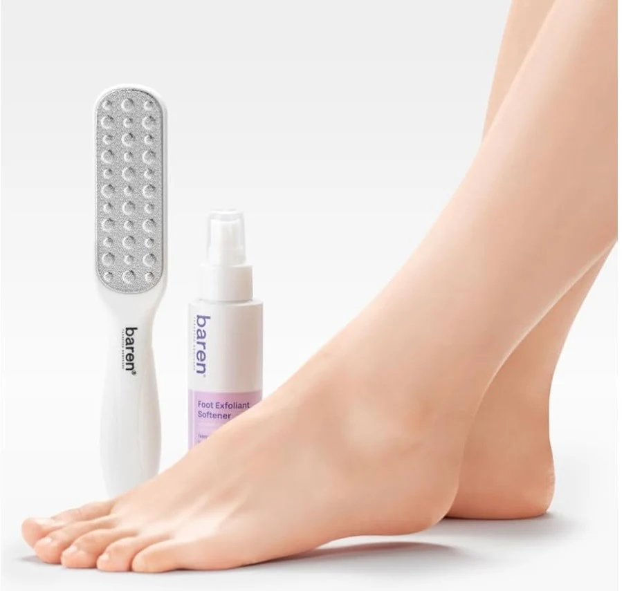 Baren Foot softener at home kit: File & Callus Softener Spray - Image 2