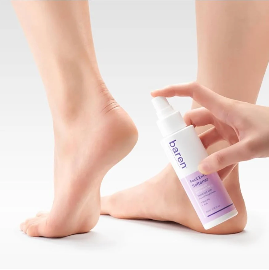 Baren Foot softener at home kit: File & Callus Softener Spray - Image 3