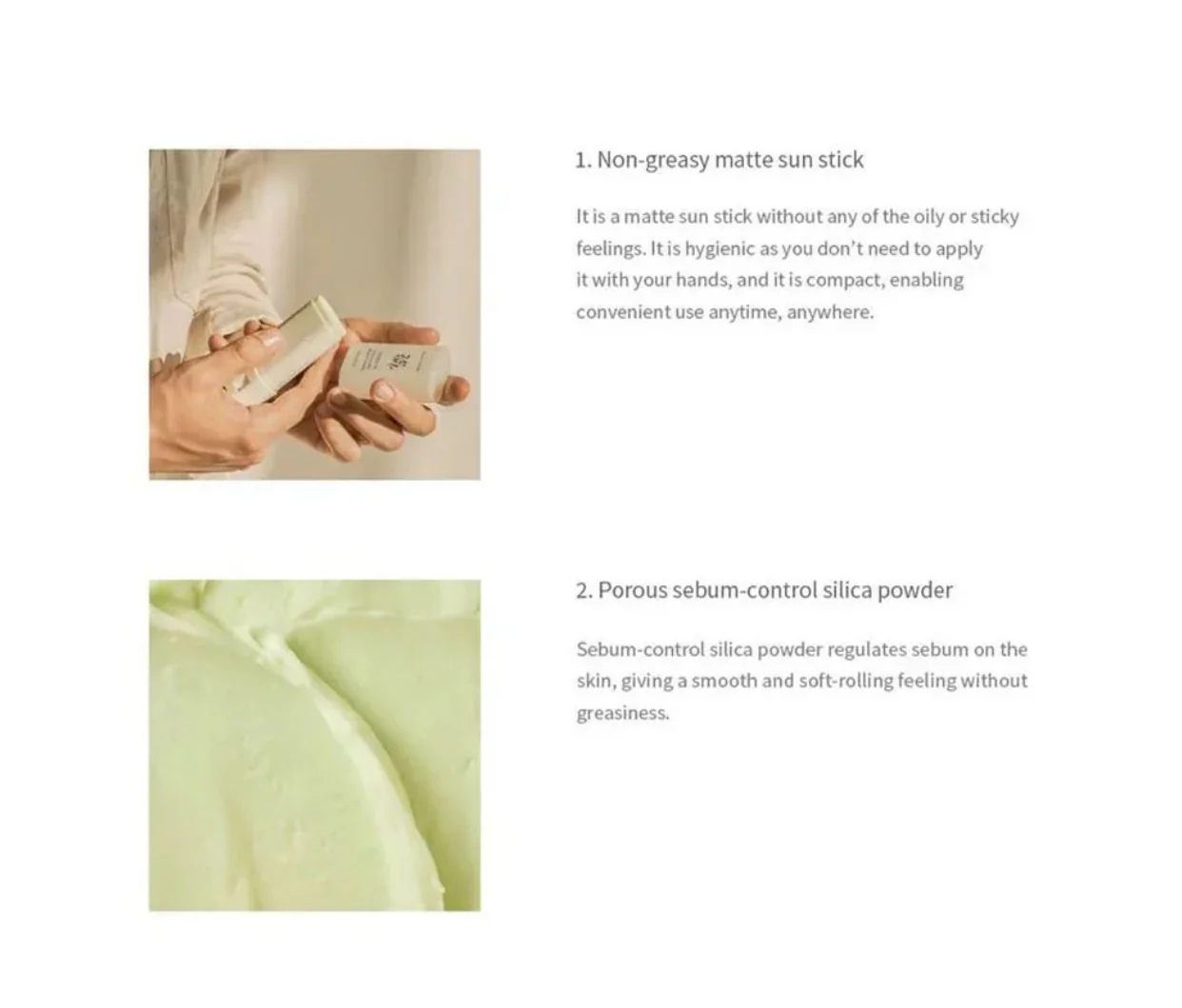Beauty of Joseon Matte Sunblock Stick (SPF 50+ PA++++) - Image 4