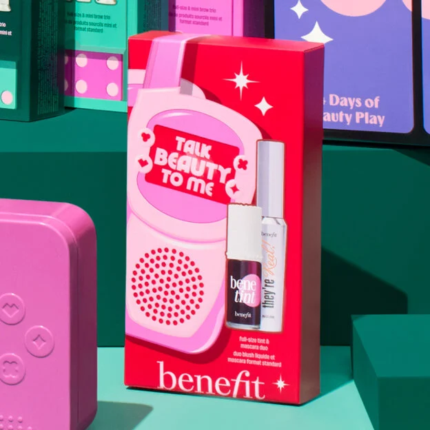 Benefit Talk Beauty To Me 2-Piece Lip & Cheek Tint + Mascara Gift Set - Image 6