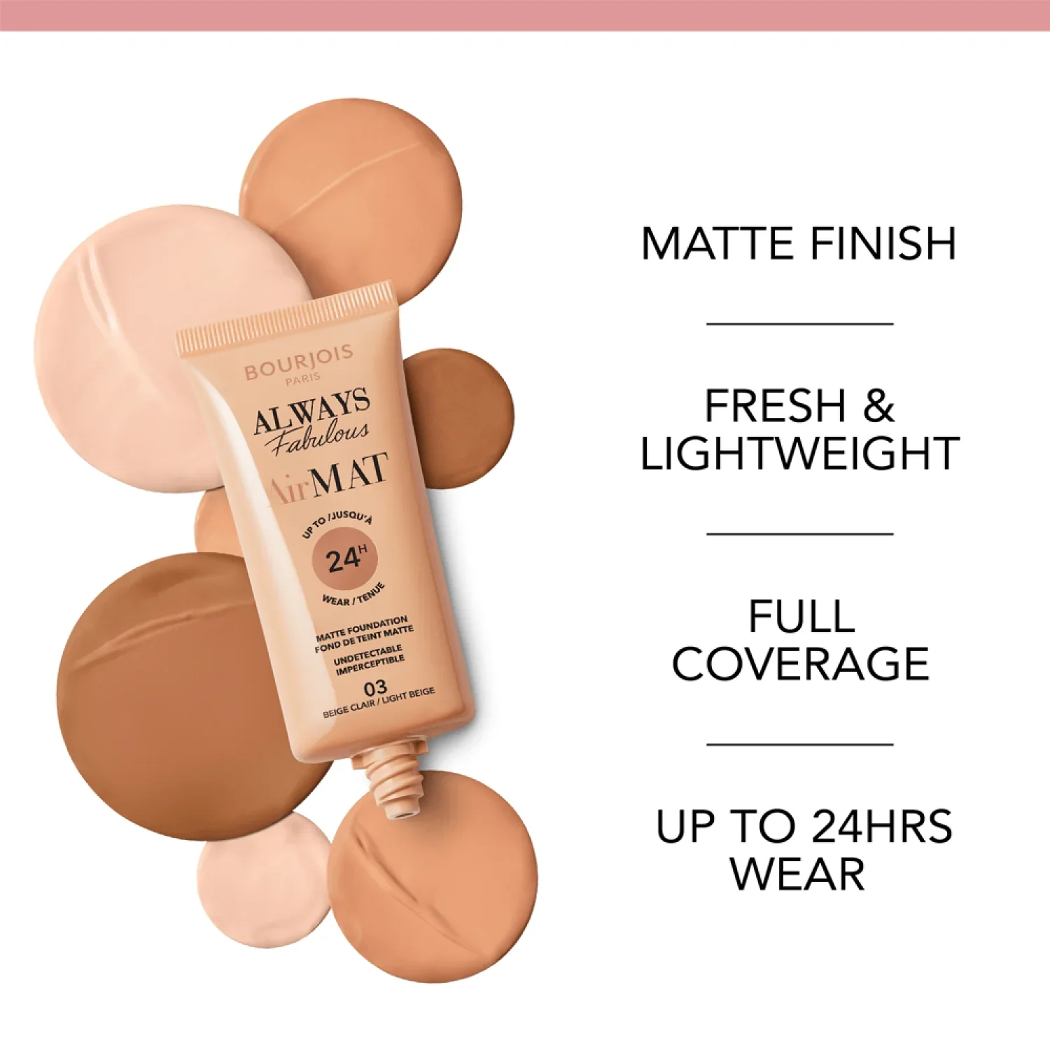 Bourjois Always Fabulous Air Mat Foundation - Image 3