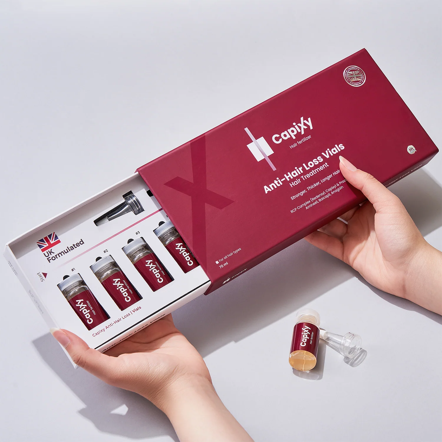 Capixy Hair Fertilizer Anti-Hair Loss Vials - Image 3