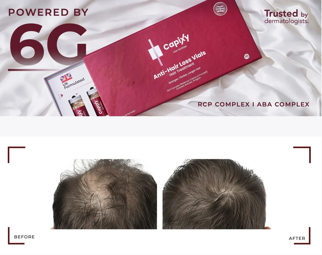 Capixy Hair Fertilizer Anti-Hair Loss Vials - Image 4