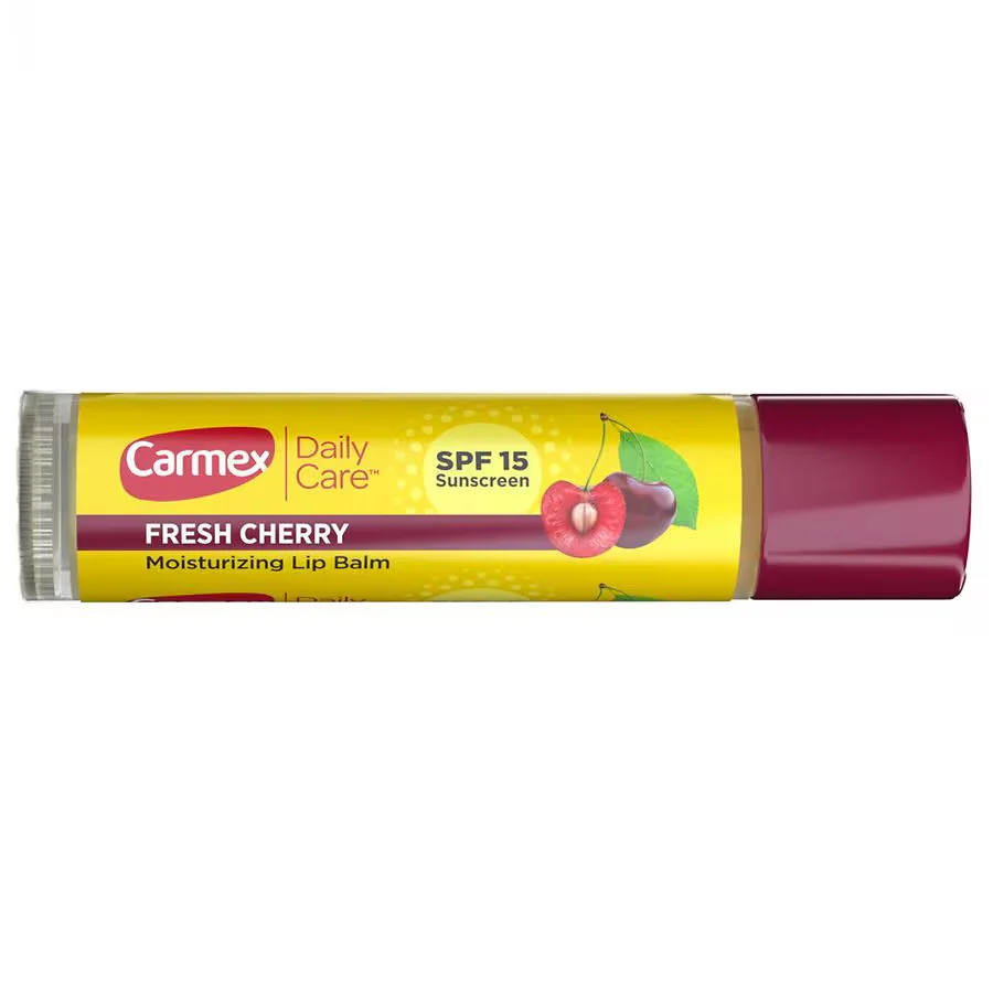 Carmex Fresh Cherry Lip Balm Stick - SPF 15 - Image 2