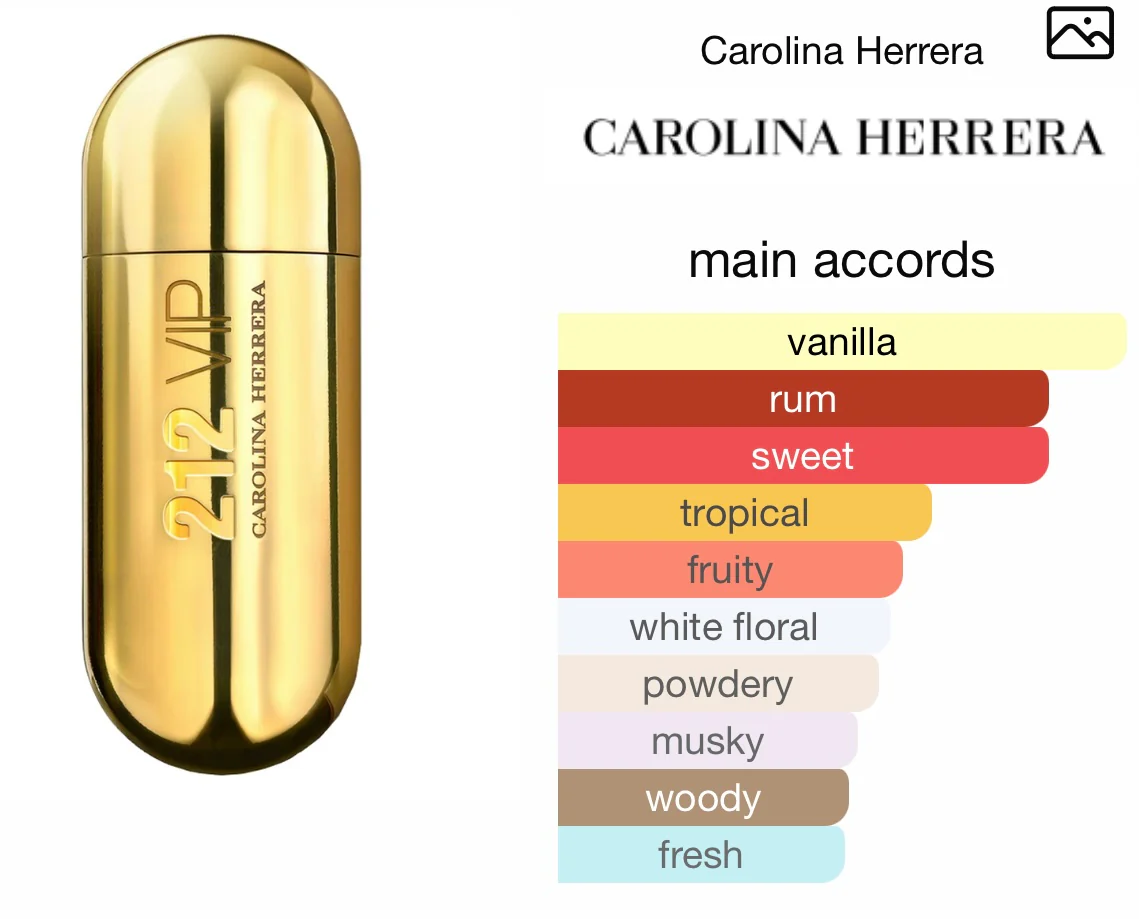 Carolina Herrera 212 Vip For Women Eau de Parfum - Image 2