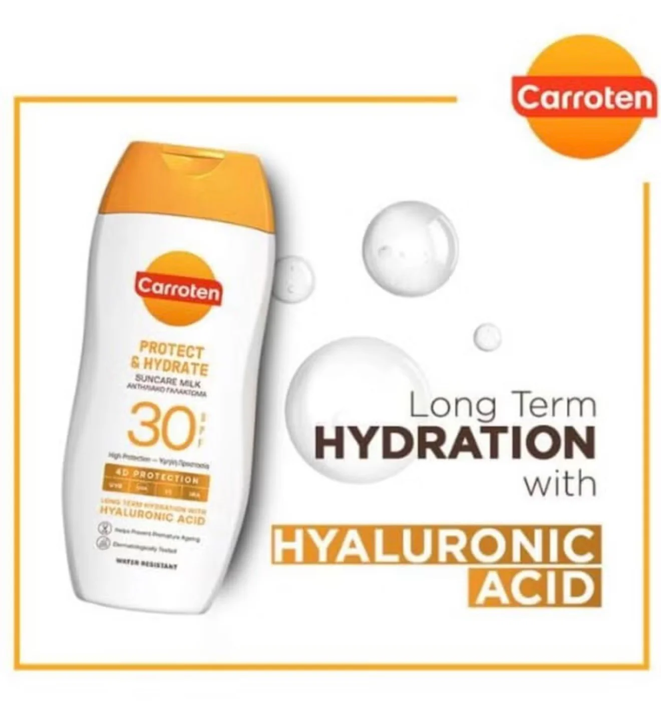 Carroten - Protect & Hydrate Sun Care Milk SPF30 -200ml - Image 2