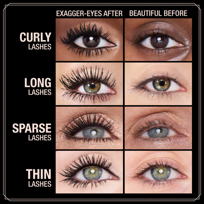 Charlotte Tilbury Exagger-eyes Volumizing and Curling Mascara - Image 4