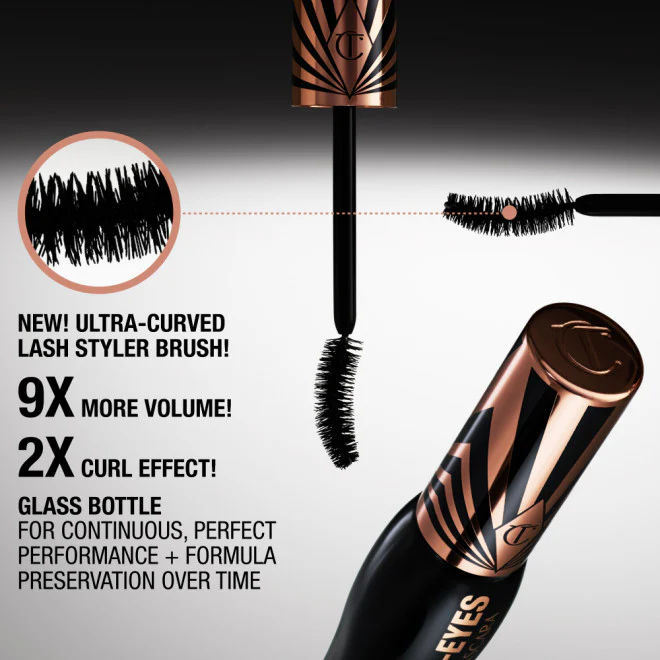 Charlotte Tilbury Exagger-eyes Volumizing and Curling Mascara - Image 5