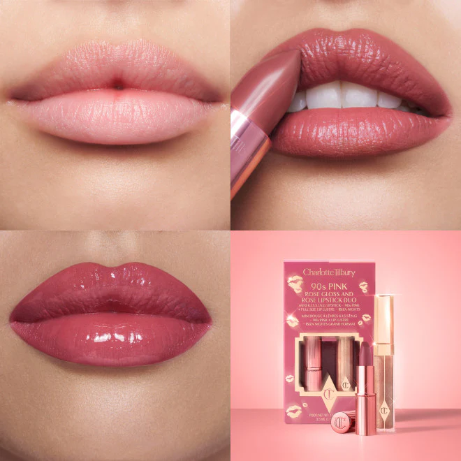 CHARLOTTE TILBURY GLOSS & LIPSTICK DUO 90S PINK - Image 5