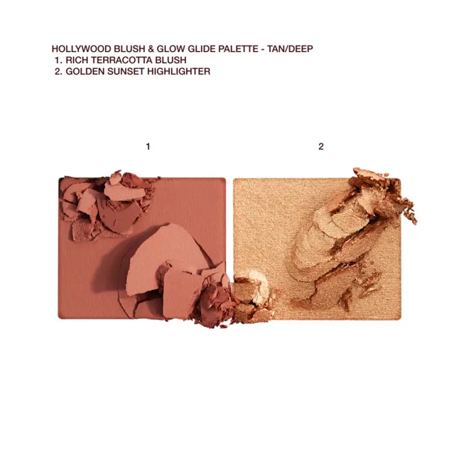 CHARLOTTE TILBURY HOLLYWOOD BLUSH & GLOW GLIDE PALETTE - Image 8