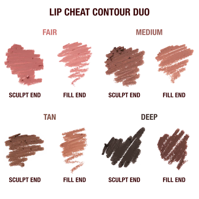 Charlotte Tilbury Lip Cheat Contour Duo Lip Liner (Without Box) - Image 11