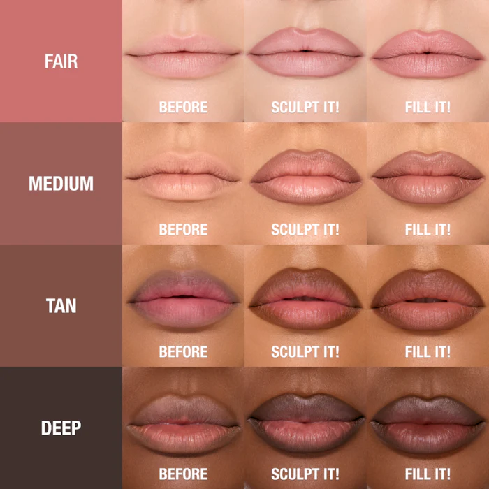 Charlotte Tilbury Lip Cheat Contour Duo Lip Liner (Without Box) - Image 12