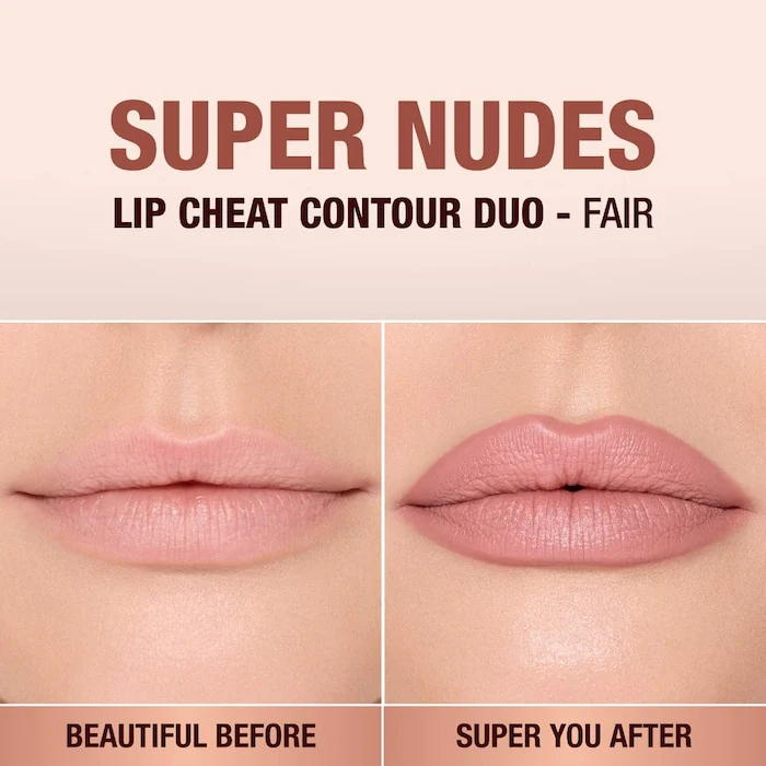 Charlotte Tilbury Lip Cheat Contour Duo Lip Liner (Without Box) - Image 2