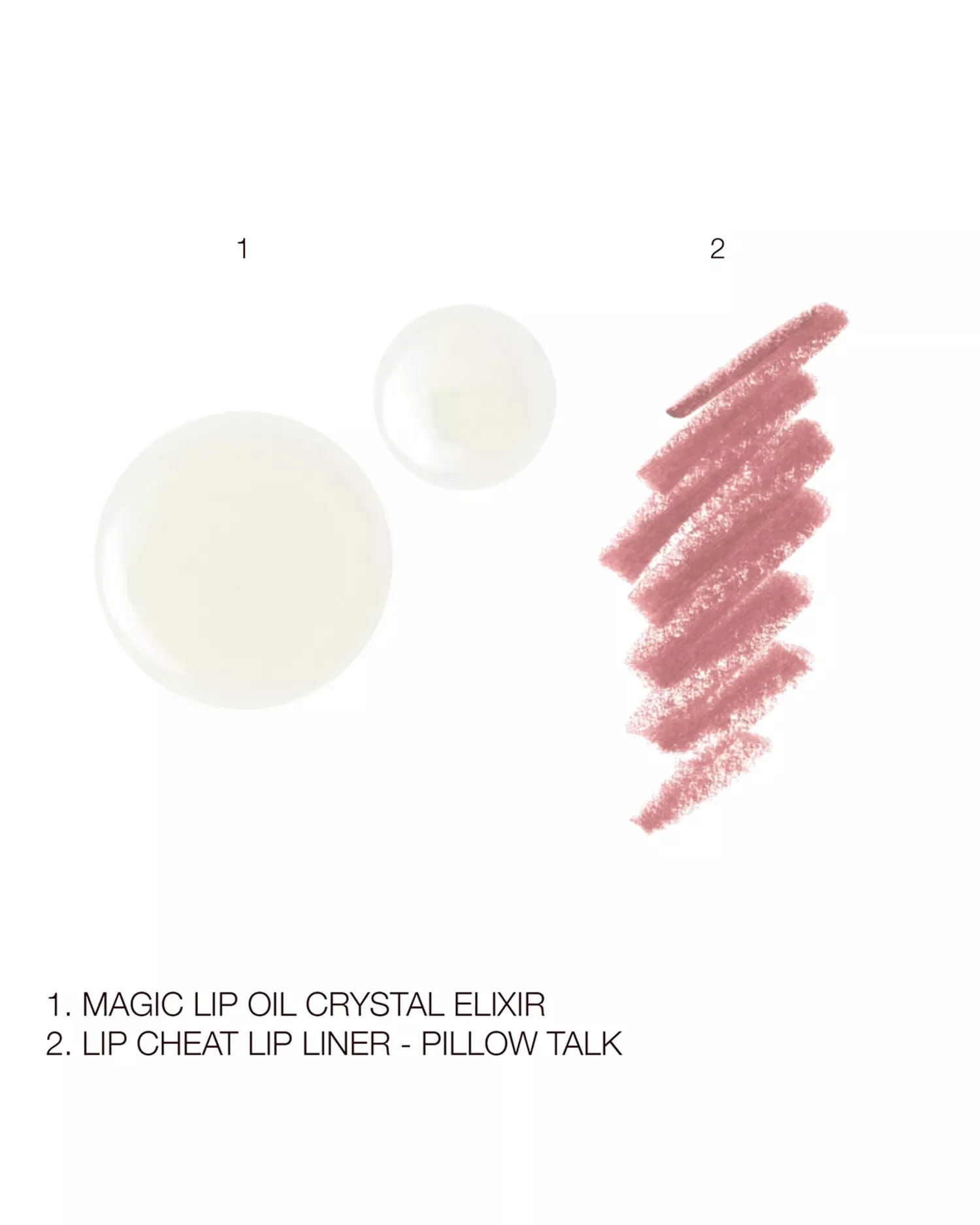 Charlotte Tilbury Pillow Talk Magic Kisses Lip Set - Image 3