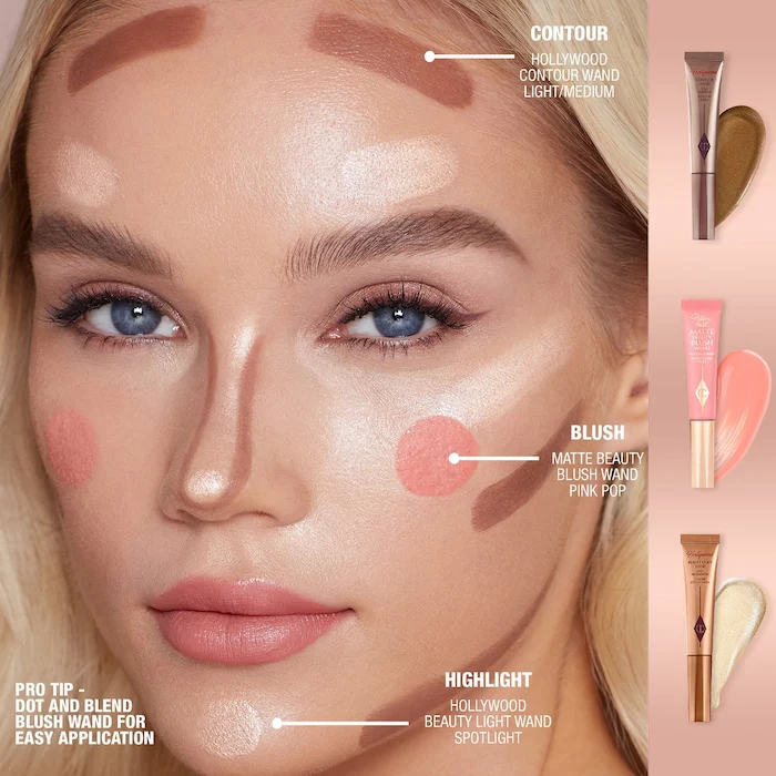 Charlotte Tilbury Matte Beauty Blush Wand - Image 4