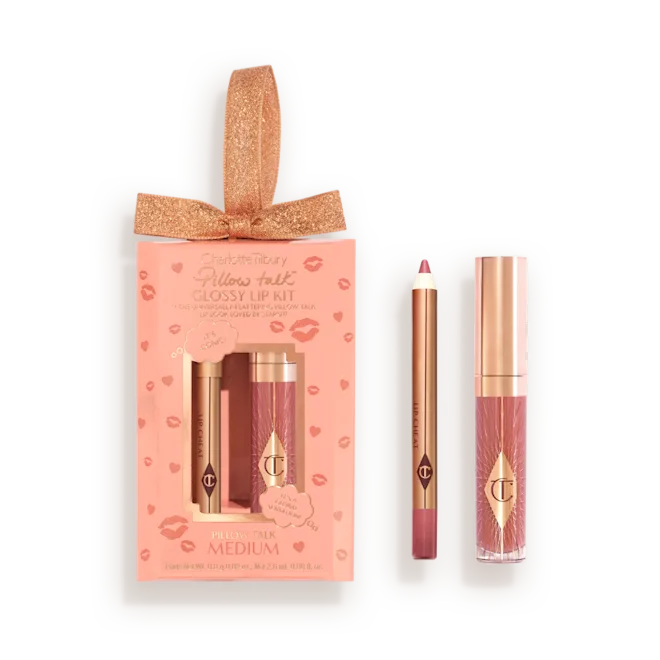 Charlotte Tilbury Mini Pillow Talk Glossy Lip Duos - Image 3
