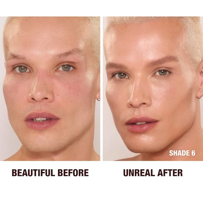 Charlotte Tilbury Unreal Skin Sheer Glow Tint Hydrating Foundation Stick - Image 13