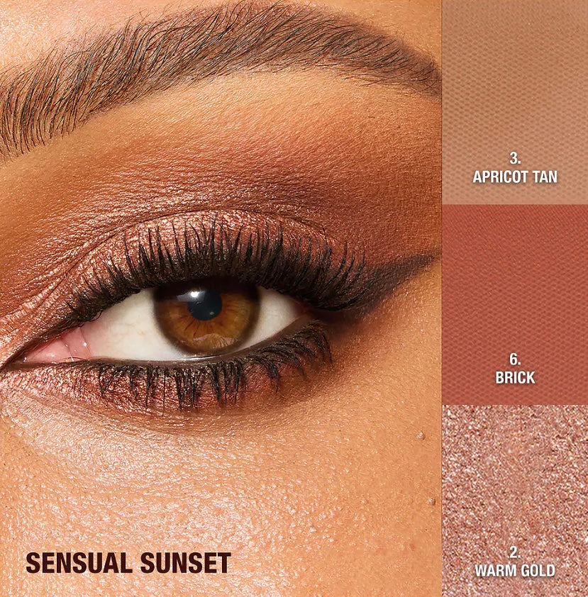 CHARLOTTE'S PALETTE OF BEAUTIFYING EYE TRENDS SENSUAL SUNSET - Image 5