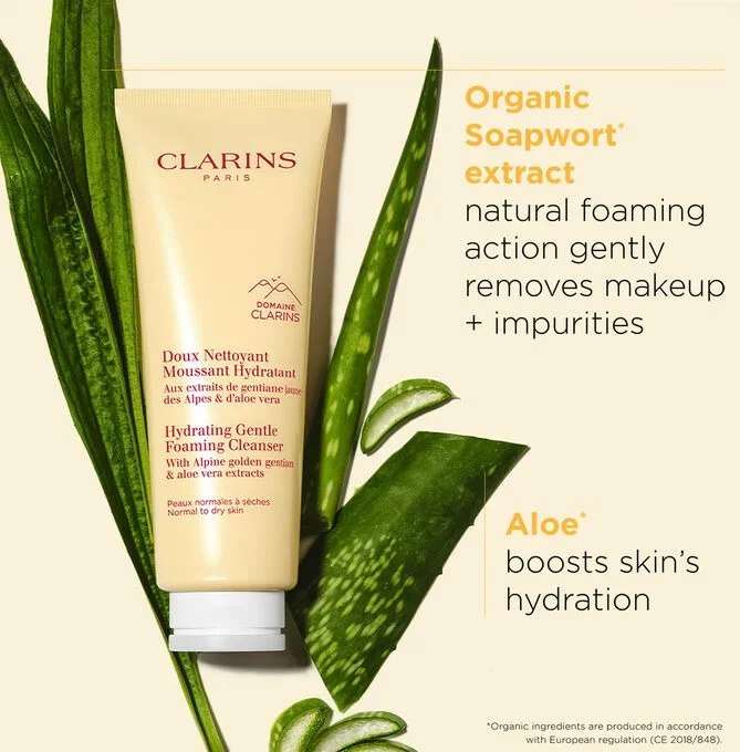 CLARINS Hydrating Gentle Foaming Face Cleanser - Image 2