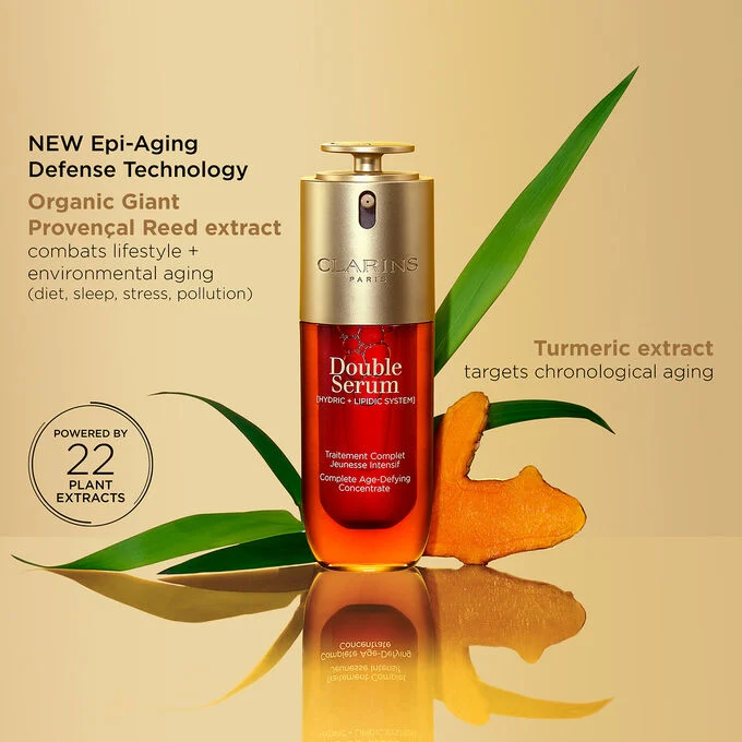 CLARINS DOUBLE SERUM Anti-Aging + Anti-Wrinkle Serum - Image 6