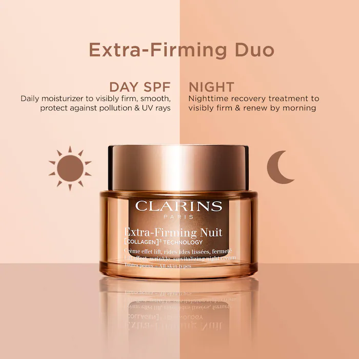 Clarins Extra Firming Day SPF15 Moisturizer with Collagen Polypeptide + Niacinamide - Image 6