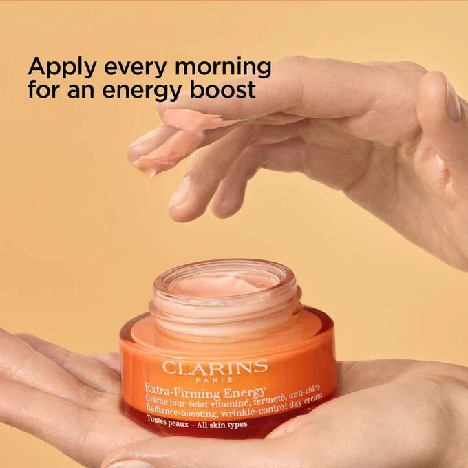 Clarins Extra Firming Energy Day Cream (Glow Plus Complex) - Image 7