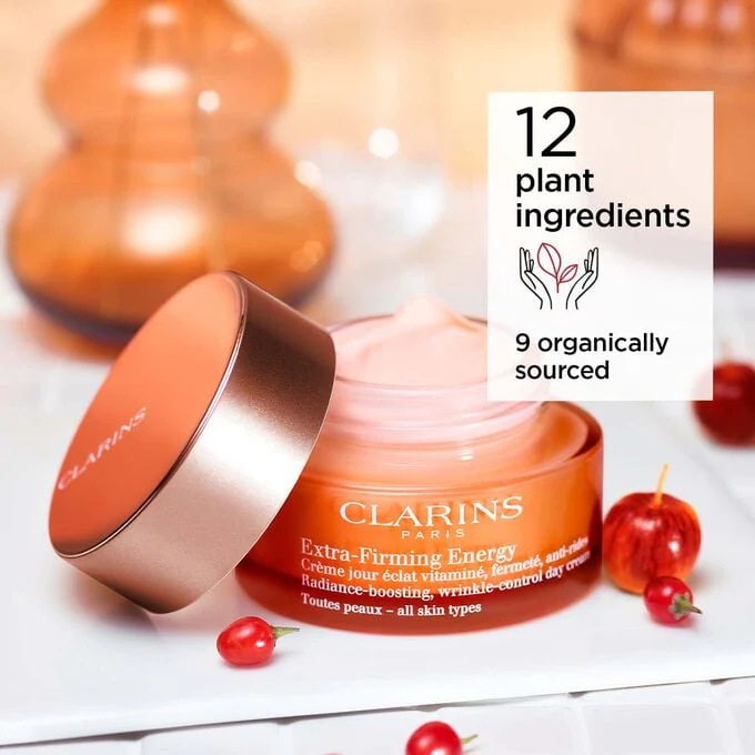 Clarins Extra Firming Energy Day Cream (Glow Plus Complex) - Image 8