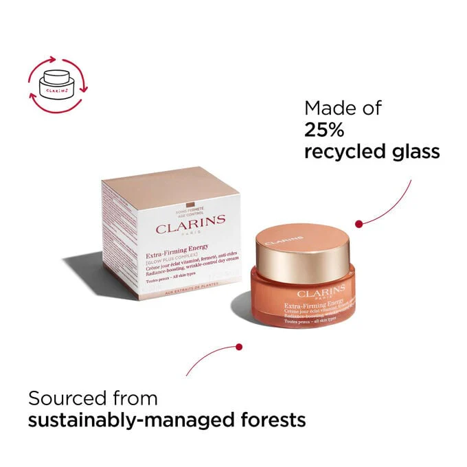 Clarins Extra Firming Energy Day Cream (Glow Plus Complex) - Image 9