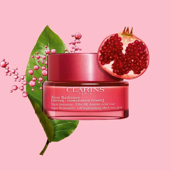 Clarins Super Restorative Rose Radiance Cream - Image 3