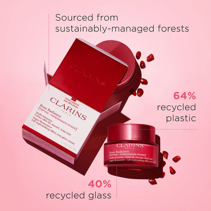 Clarins Super Restorative Rose Radiance Cream - Image 9