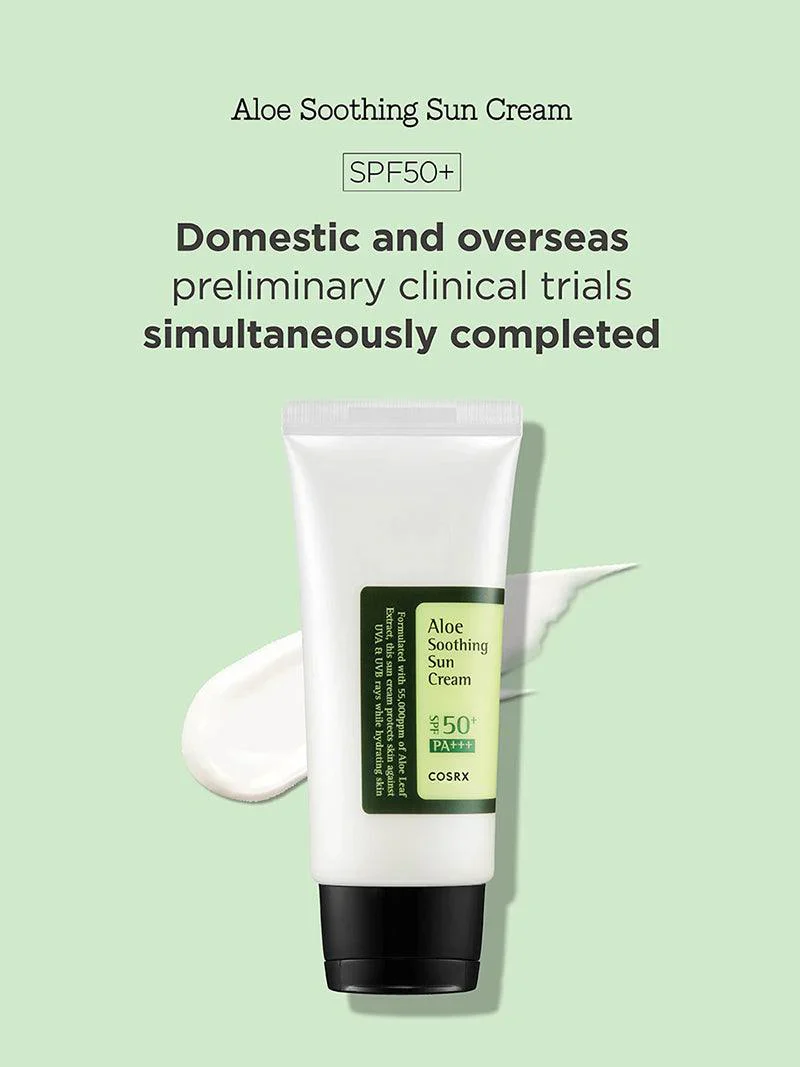 COSRX Aloe Soothing Suncream SPF50+/ PA+++ - Image 3