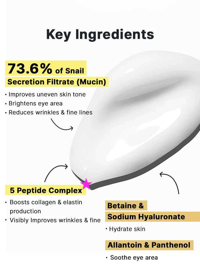 Cosrx Eye Cream Advanced Snail Peptide - Image 4