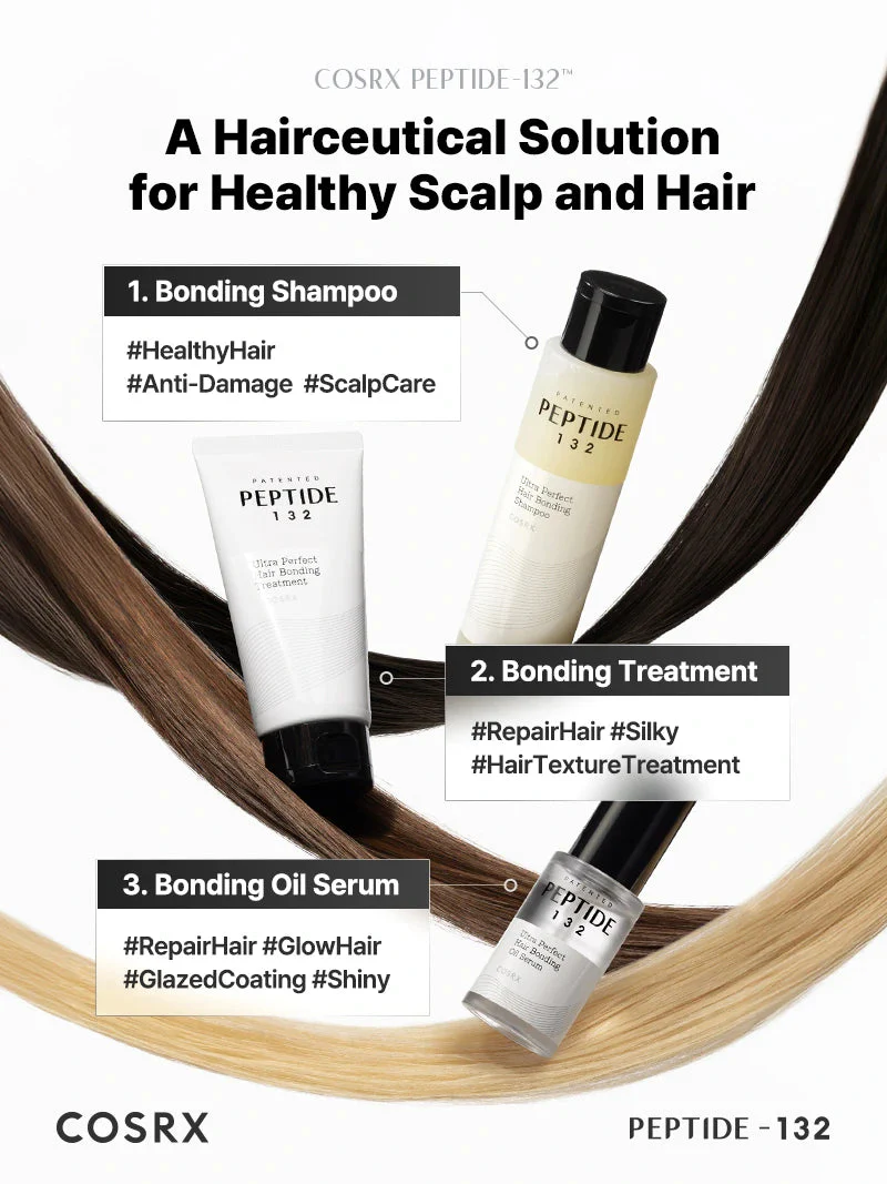 COSRX PEPTIDE-132 Ultra Perfect Hair Bonding Shampoo - Image 12