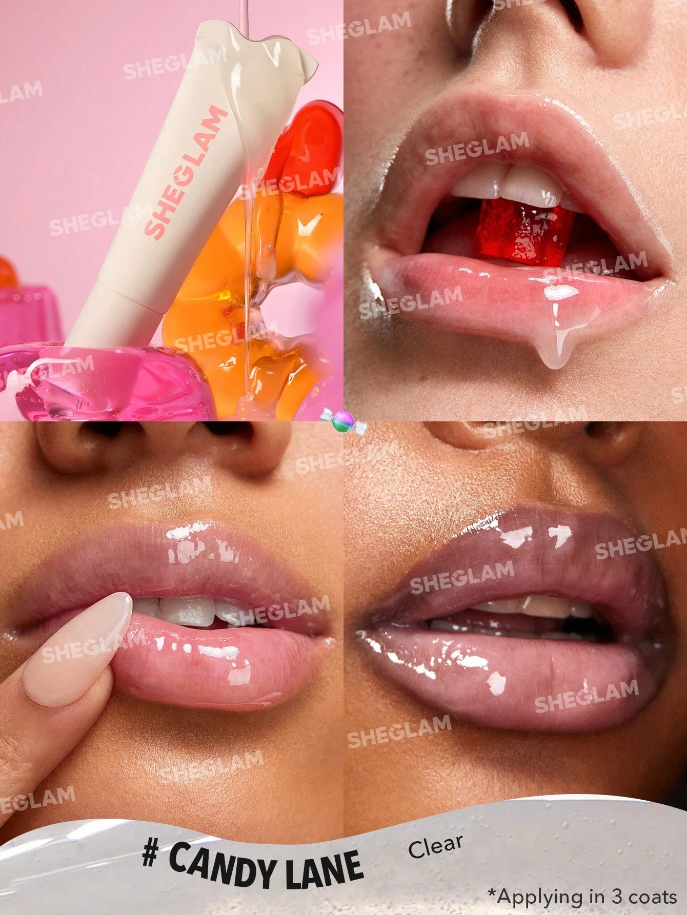 Sheglam Crystal Glaze Moisturizing Lip Care Set - Image 4