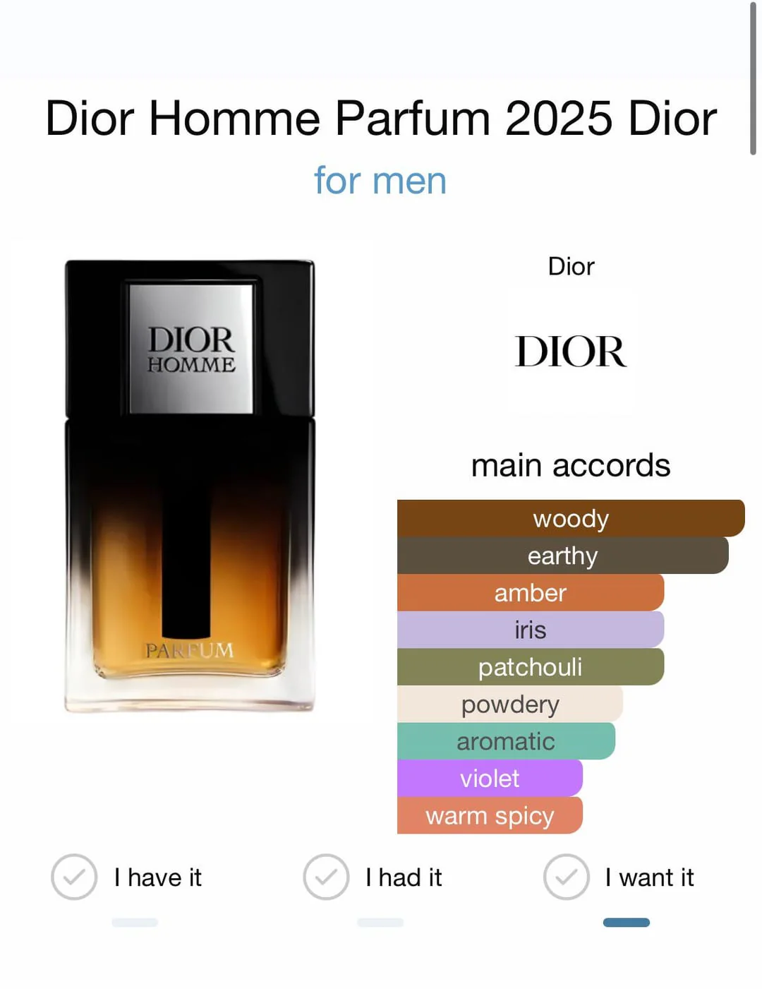 Dior Homme Parfum 75ml - Image 2